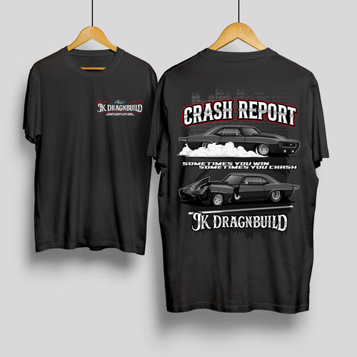 t-shirt crash report